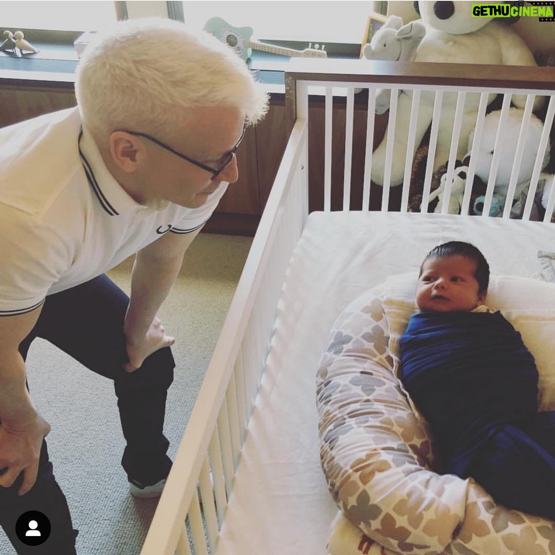 Anderson Cooper - 181.6K Likes - I could stare at @bravoandy’s son all day long. And i sort of want to be swaddled too. photo by @bravoandy