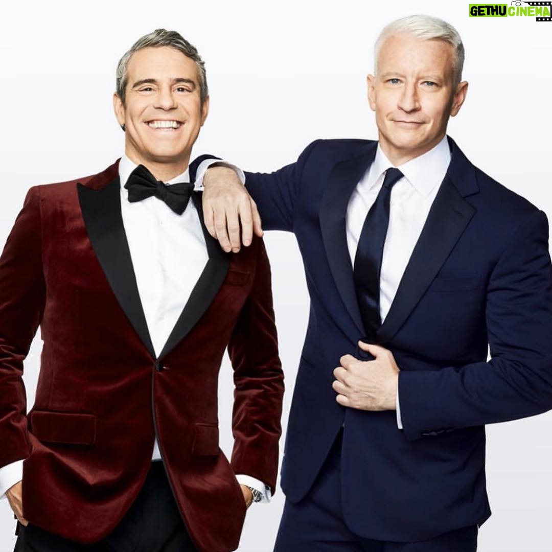 Anderson Cooper Instagram - So happy that @bravoandy is back again with me this New Year’s Eve! Can’t wait! #CNN