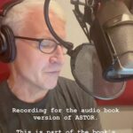 Anderson Cooper Instagram - I love recording the audio for my books. It usually takes about 24 hours, over three days, and then an extra day for corrections.
