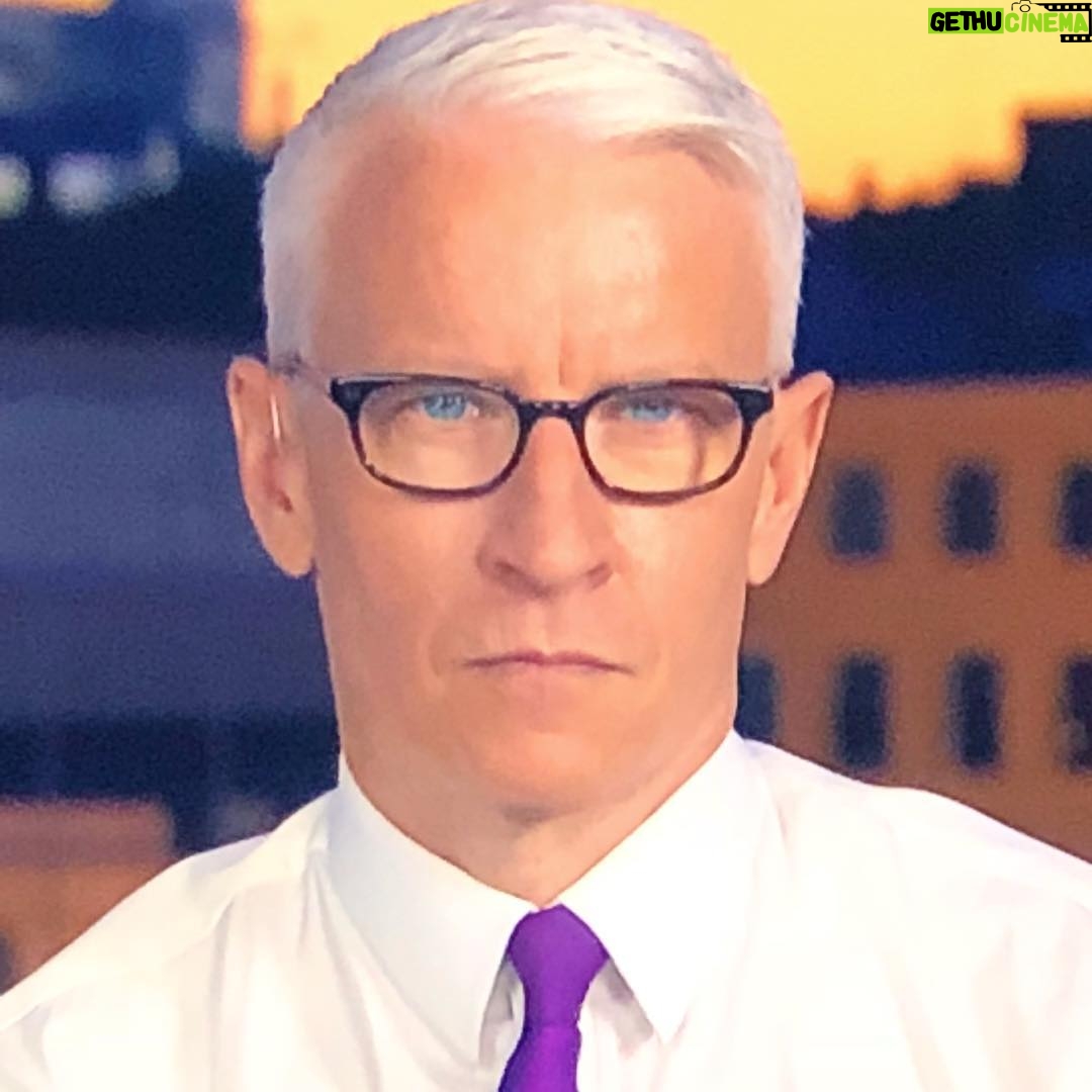 Anderson Cooper Instagram - i may look a little grumpy anchoring close to midnight in #Helsinki, BUT I think i am already in love with this city and its people.