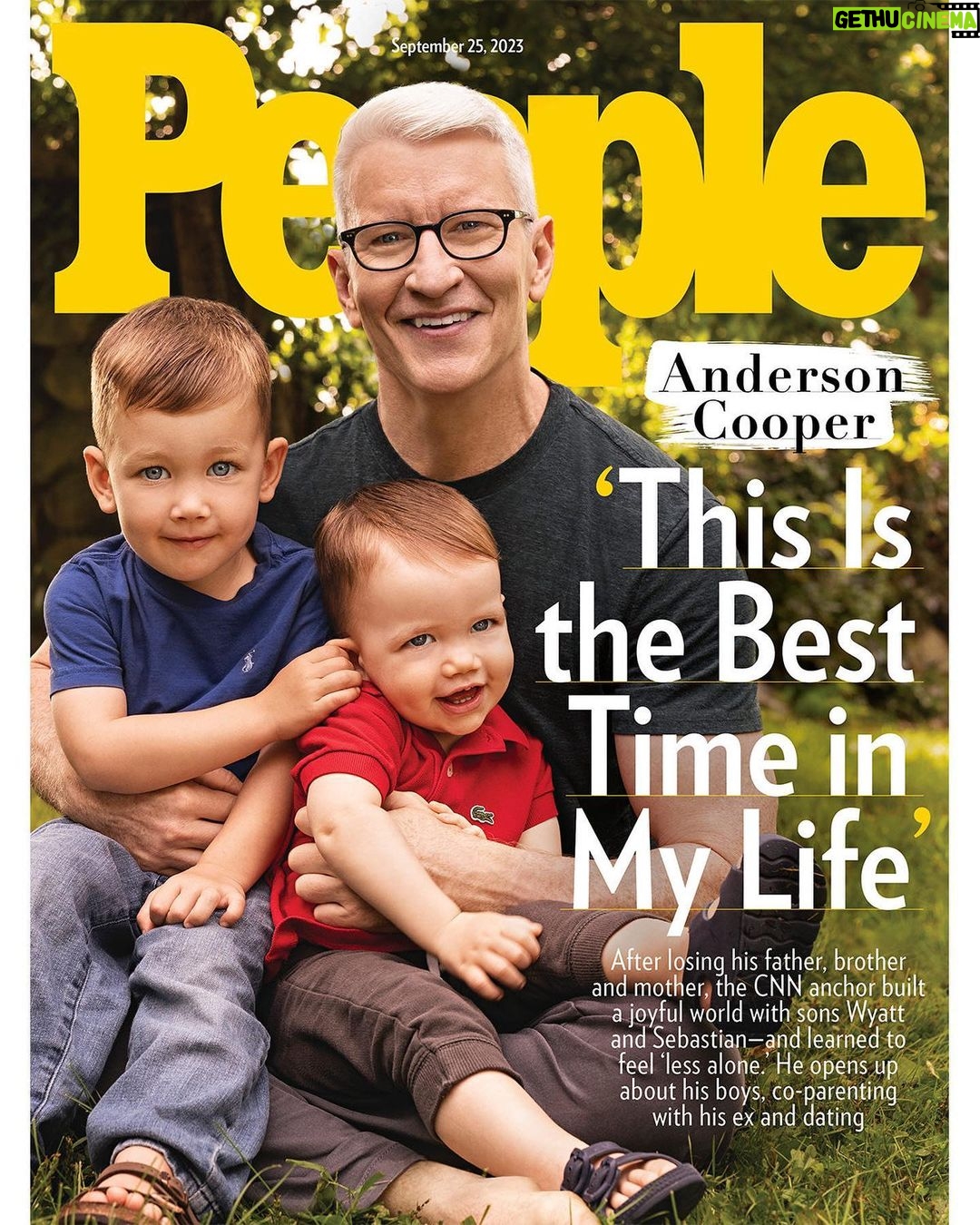 Anderson Cooper - 156.4K Likes - Anderson Cooper is reveling in the joy he gets from raising sons. ❤️ “This is the best time in my life,” the 56-year-old CNN anchor says in the newest issue of PEOPLE. “There is no doubt about it.” Pick up an issue on newsstands Friday and tap the link in our bio for the full cover story. | 📷: @vsteves