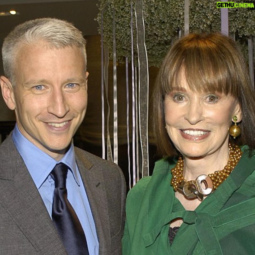 Anderson Cooper - 158.1K Likes - Happy 95th Birthday to my mom, @gloriavanderbilt. Still painting everyday @gloriavanderbiltstudio. Still dreaming and creating, still believing the next great love is right around the corner. Who knows? Maybe she is right? I love you, Mom.