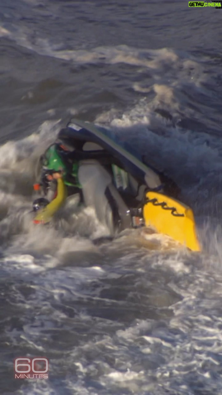 Anderson Cooper Instagram - With eight cameras and two Jet Skis, Anderson Cooper documented the world-famous waves of Nazaré, Portugal – a famous surfer destination.