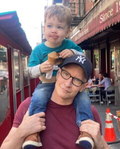 Anderson Cooper Instagram - For much of my life, Father’s Day was the day i avoided, pretending it didn’t exist, or that i’d forgotten what day it was. The pain of remembering was just too great. The loss of my dad, who died when i was ten, was so painful, and still is at times. But today I celebrated Father’s Day, remembering my dad, Wyatt, with little Wyatt and Sebastian and their Papa, Benjamin. I can’t believe how lucky I am.