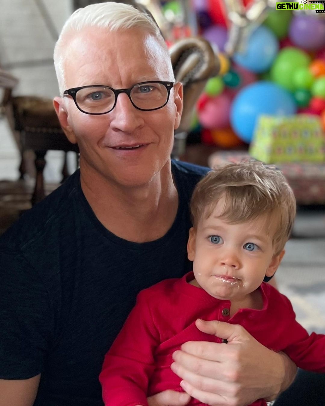 Anderson Cooper - 293.4K Likes - Wyatt is two years old today! It is hard to believe. He is sweet and funny, kind and caring. Your Papa and brother and I love you sooooo much!