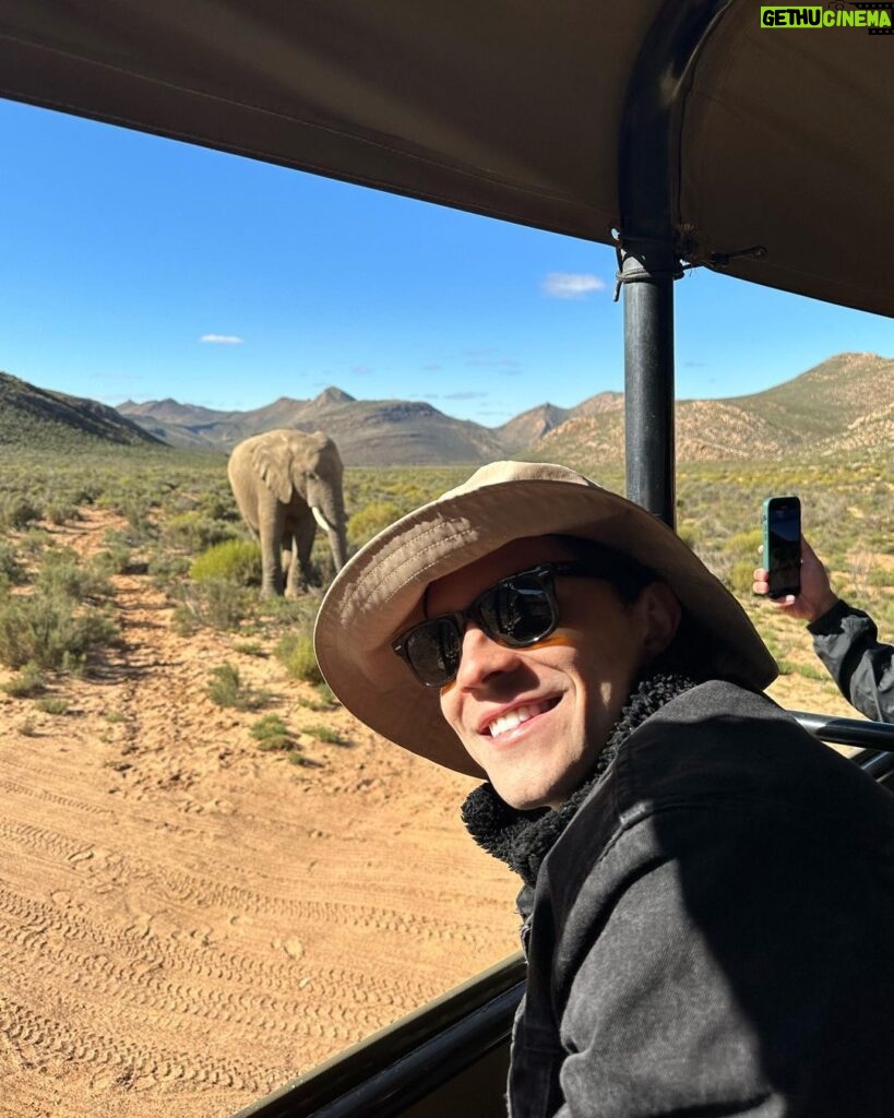 André Lamoglia Instagram - I met Dumbo 🐘 Somewhere in South Africa