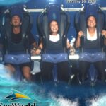 André Luiz Frambach Instagram – Dia de muita aventura nessas montanhas russas do @seaworldorlandobr 
Ah, e se estiver por aqui entre 2 de fevereiro e 19 de maio, você pode aproveitar o festival gastronômico Seven Seas Food Festival, que conta com um menu inspirado em todas as partes do mundo, shows ao vivo e muito entretenimento para toda a família. O evento acontece em datas selecionadas e já está incluído no ingresso do parque. Alimentos e bebidas são vendidos separadamente. Não perca essa oportunidade de se divertir, saborear pratos deliciosos e ainda aprender sobre diferentes culturas 🌊
