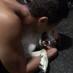 André Luiz Frambach Instagram - Apesar do post de ontem ter sido sobre sorrir… ontem foi um dia difícil de sorrir, partiu desse plano aqui a minha primeira filha, minha eterna loirinha. Nosso encontro foi de fato um reencontro, eu chegando da escola do meu 2 ano, loirinha estava no final da minha rua, assim que ela me viu ela veio correndo e pulou com as 4 patas no meu colo, como se eu já fosse o dono dela(estimamos que ela tivesse uns 2 anos mais ou menos). Procuramos muito os donos delas porque uma cachorra linda, doce, meiga e super bem cuidada provavelmente tinha donos, no entanto a gente não sabia que os donos dela na real éramos nós. Ficamos com ela, e por muitos anos ela foi minha maior companheira, de praia, mergulho, sono e tudo. Depois voltei a trabalhar muito e fomos nós “distanciando” e com essa distância ela passou a ficar COLADA com mamãe, porém sempre que voltava pra casa ela tava lá com um sorriso nesse focinho de “fuinha” ahahahahah pra me receber e colar em mim. Brincávamos entre nós que eu tinha perdido a loira pra mamãe, mas a gente sabe que não existe isso, esses seres não substituem nunca um amor e por isso que falo que devíamos aprender muito com eles, eles somam e tem amor e carinho pra todo mundo sem esperar nada em troca, apenas amor e carinho ( e que falta isso faz pros seres humanos né?) . Os anos passaram e ela perdeu um olho por conta de uma doença do carrapato que fica no sangue e como adotamos ela não sabíamos disso. Operamos o olhinho dela e ela voltou com tudo como se não tivesse passado por nenhuma dor ou cirurgia. A pandemia chegou e senti a necessidade de pegar uma “cãopania” pra ela, afinal ela estava ficando velhinha e precisava animar e ser estimulada em uma “matilha”. Foi quando a nalinha apareceu nas nossas vidas. Depois de muita companhia, amor, e ajudar a gente a criar a nalinha, loirinha começou a adoecer, afinal a idade estava chegando. Por muito tempo ela relutou pra nós deixar, pra ir embora desse plano, parava de comer e depois de um tempo voltava como se estivesse nova de novo, era algo incompreensível pra gente. Toda hora parecia que ela ir partir e do nada ela voltava com tudo, cheia de vida… CONTINUA NOS COMENTÁRIOS.