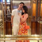 André Luiz Frambach Instagram – Dia 17 foi mais que especial 💖 Nosso 1 ano comemorado da melhor maneira possível ✨ @belmondcopacabanapalace #100doCopa