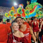 André Luiz Frambach Instagram - Indo pro segundo dia, postando o primeiro, o carnaval tem suas particularidades! Ahhahaha época mais festejada do ano tá aí🎊🎉 Sambódromo da Marquês de Sapucaí