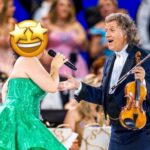 André Rieu Instagram - Festive vibes and thrilling news! 🎄 Our 2024 tour just got even more special. Can you figure out the second special guest that joins us on tour in 2024? Watch the full version of I Will Survive on André's YouTube Channel. Link in bio! 🎥 @majaflute Maastricht, Netherlands