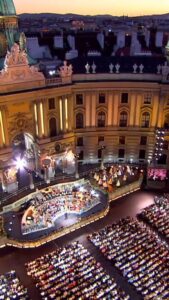 André Rieu Instagram - Enjoy André’s beautiful concert in Vienna now on YouTube.com/andrerieu (Link in bio) 🎥 @majaflute