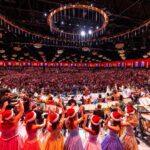 André Rieu Instagram - Closing the curtain on our Christmas concerts with immense gratitude! THANK YOU to the 60,000 global attendees who made it special 🎄🎅 Stay tuned for updates about the 2024 edition and subscribe to the newsletter: Link in bio! 💌🎶 Visit andrerieu.com for tour dates.