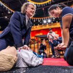 André Rieu Instagram – Pictures of yesterday’s CPR event with 2000 children in Maastricht. It’s so important, AND it was so much fun! 🙂

Anyone can learn how to perform CPR in less than an hour. Find a training in your area and help save lives! ❤