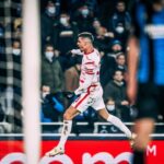 André Silva Instagram - We were craving for that memorable night! We deserved it! Thank you for being there for us 😁 Jan Breydelstadion