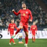 André Silva Instagram - A well deserved victory! We go back home with a good feeling 💪 Can’t wait for more! @rbleipzig Veltins Arena Auf Schalke