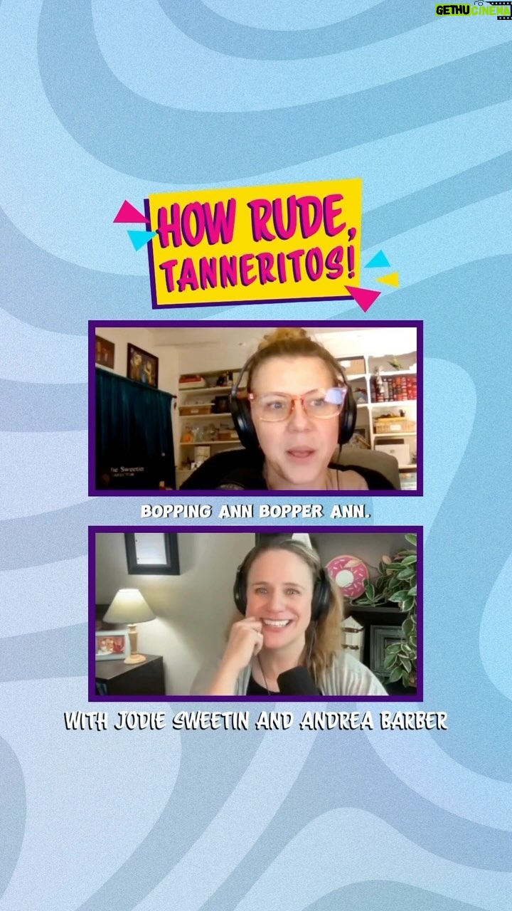 Andrea Barber Instagram - I can’t be the only one who misheard these lyrics from The Beach Boys…right?!? Anyone?? 🙈 Don’t miss the latest episode of @howrudepodcast where we breakdown Beach Boy Bingo! 🏖️🎸
