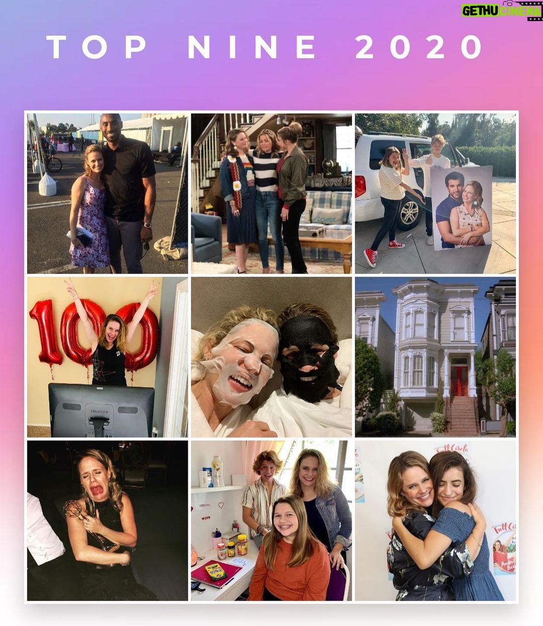 Andrea Barber Instagram - Lots of loss. Lots of love. Adios, 2020. #topnine