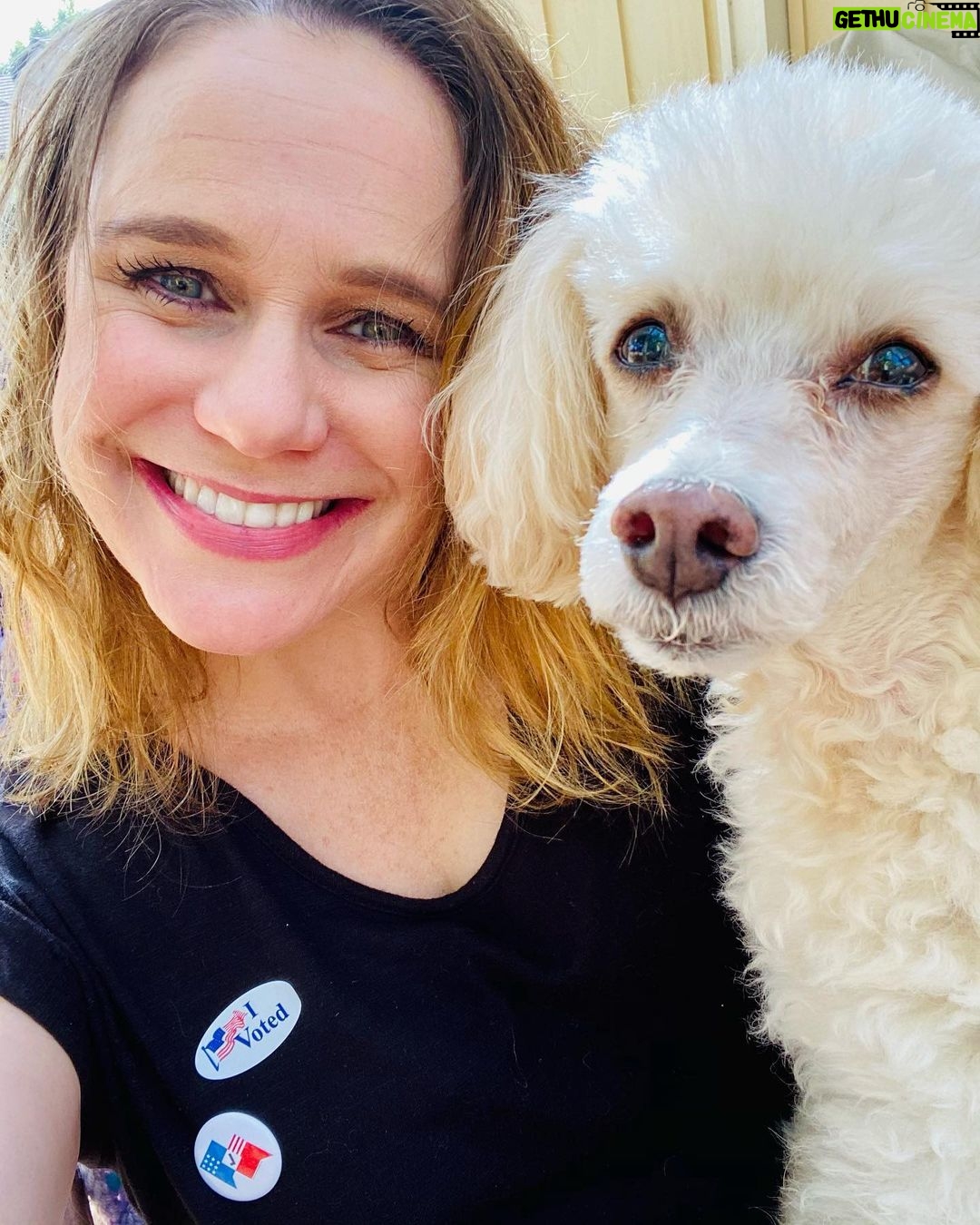 Andrea Barber Instagram - #vote πΊπΈπ³