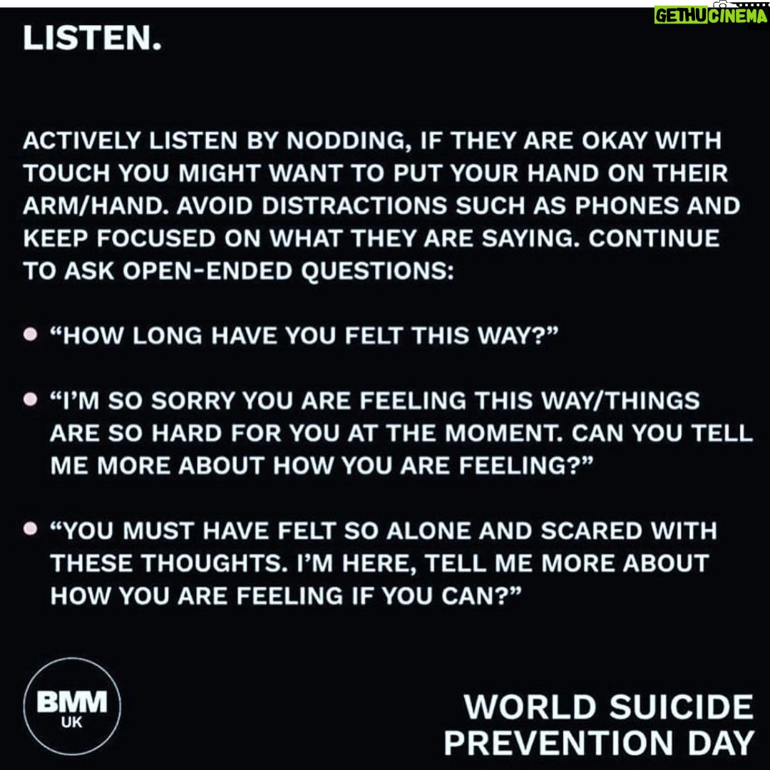 Andrea Barber Instagram - Suicide prevention awareness should be EVERY DAY. Hotlines are good. Hashtags are good. But often, this doesn’t even scratch the surface of someone’s deep pain. The onus is on ALL OF US to check in with each other. Reach out. Ask the difficult questions. Trust your gut. If someone you love doesn’t seem okay, keep asking the difficult questions. Listen. Meet them where they’re at, and love them without judgement. YOUR TIME is the most valuable thing you can offer to someone who is suffering. ❤️🌎