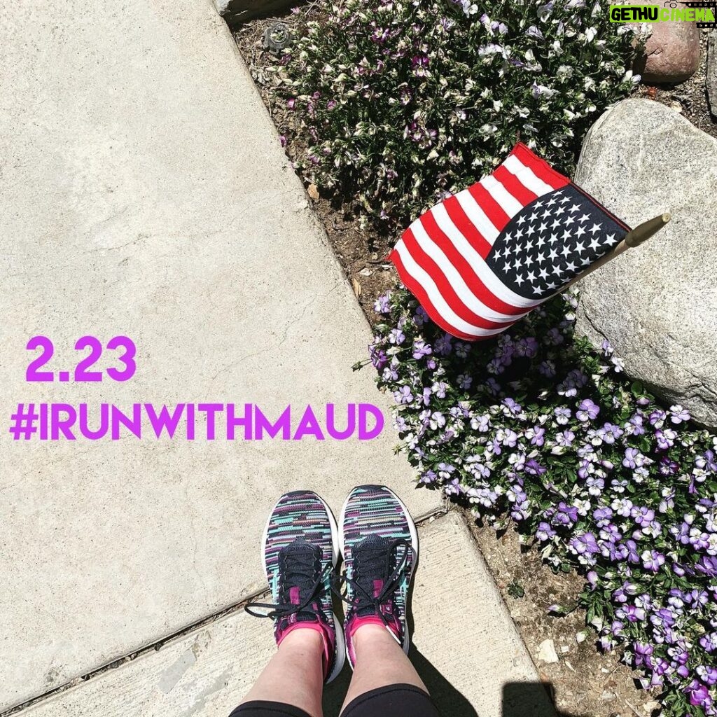 Andrea Barber Instagram - Honoring a life that ended way too soon. 💔 #irunwithmaud #ahmaudarbery