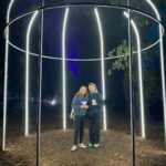 Andrea Barber Instagram - Had a fun mom-daughter date with Felicity at the Enchanted Forest of Light! 💫🌲 Enchanted Forest at Descanso Gardens