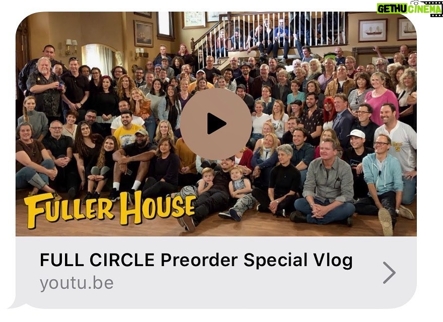 Andrea Barber Instagram - We finished editing the special preorder vlog at 1am this morning. When I saw the final edit, I cried. 😭 This is my special thank you to those of you who preordered my book, FULL CIRCLE. I hope you love it as much as I do. ❤️ You’ll receive the private link via email at midnight tonight. • If you haven’t preordered my book yet, there is still time! Visit the link in my bio to preorder and MAKE SURE YOU REGISTER your preorder (with receipt #) on my website. Preorders will end at 11pm EST tonight. andreabarberfullcircle.com Fuller House Stage 24