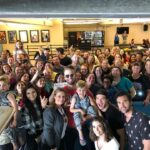 Andrea Barber Instagram – The penultimate pre-show visit to the audience. We love you! ❤️🎬 Warner Brothers Studios – Burbank, CA