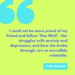 Andrea Barber Instagram – The support from my She-Wolf, my family, means everything to me 💙 Thank you @jodiesweetin for the beautiful review!

FIVE DAYS until Full Circle hits stands!! Pre-order before November 12 and you will get an exclusive BTS video of me and my castmates during our final days on set 📖🎥