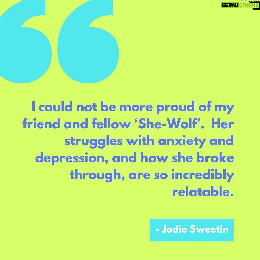 Andrea Barber Instagram - The support from my She-Wolf, my family, means everything to me 💙 Thank you @jodiesweetin for the beautiful review! FIVE DAYS until Full Circle hits stands!! Pre-order before November 12 and you will get an exclusive BTS video of me and my castmates during our final days on set 📖🎥