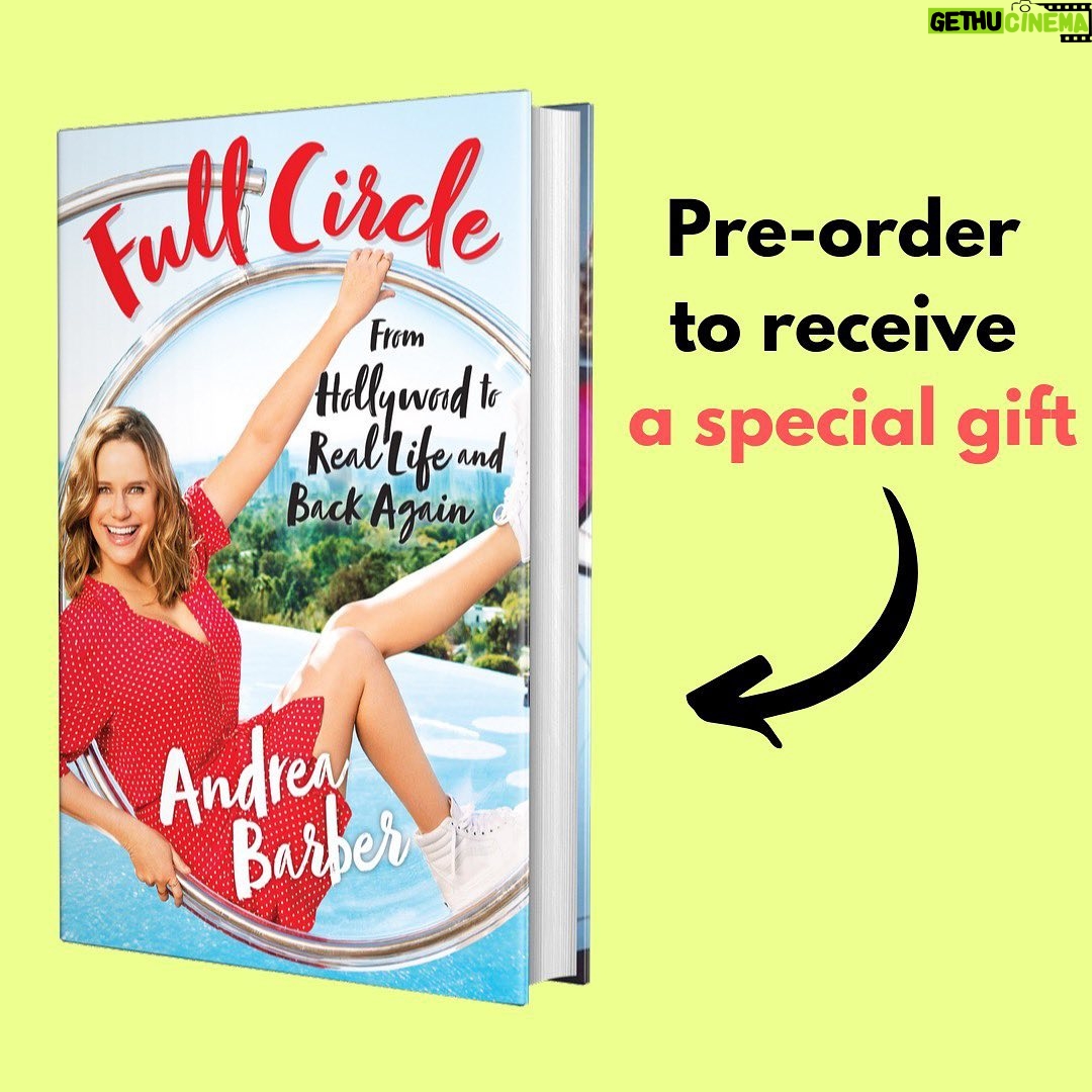 Andrea Barber Instagram - Would you like a free, exclusive video of me and my friends with BTS footage of the last time that we will ever be on Stage 24 at Warner Bros?! . If you pre-order my book, the video is yours 😍✨ . Click the link in my bio to pre-order the book and for instructions on how to register your pre-order! . BONUS 💥 Everyone who registers a pre-order will be entered to win a grand prize: the Fuller House cast wrap gift! It’s an exclusive and personalized gift that you can only get if you work on the show. . I can’t wait to share my book with all of you 📖❤️