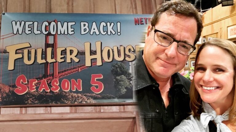Andrea Barber Instagram - You won’t want to miss this one. ❤️ My vlog of our (last) first table read of our final season is up. Wait for the end...@bobsaget will make you cry. 😢❤️ Link in bio. #fullerhouse Fuller House Stage 24