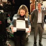 Andrea Barber Instagram - I’ll never forget this feeling. Holding a framed copy of my first script as a writer - given to me by our amazing execs at Warner Horizon - surrounded by the wonderful writers, cast, and crew that made it all come to life. ❤️ #FullerHouse Fuller House Stage 24