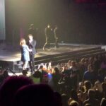 Andrea Barber Instagram - BEST BIRTHDAY SURPRISE EVER!! 😍⚰️ @joeymcintyre pulled me on stage last night during If You Go Away and I had no chill!! Thank you, Joe, for this unforgettable birthday moment. And thank you to the best boyfriend ever @pointonemiles and his partner-in-crime @candacecbure for making it happen! Swipe to see it all happen! ❤️🤩🥰😱 • (📸: @heidicas1013, @pointonemiles, @amandasm4) Mohegan Sun Arena