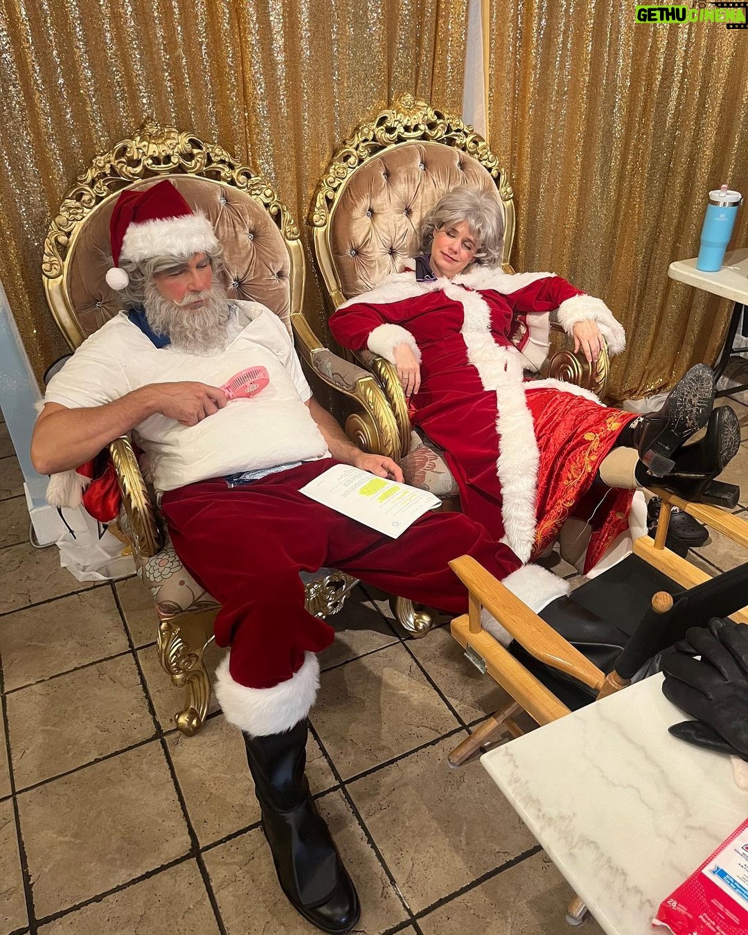 Andrea Barber Instagram - And that’s a wrap on Christmas on Candy Cane Lane! 🎬🎄🤶🏻 Someday I will be able to process this rollercoaster of emotions and put into words just how transformative this experience was. This was my first Christmas movie, my first time being #1 on the call sheet. Three weeks ago I was nervous as hell walking into the table read. And today I head home with a wealth of experience and new friends for life. I’m so grateful for my wonderful co-stars and our hardworking crew, and to our fabulous director @christiewillwolf for her leadership, guidance, and friendship. And I will especially miss my leading man, @actordanpayne, who made every single day brighter with his effortless charm, extraordinary talent, and genuine love for everyone around him. And most of all - to my hero, @candacecbure. I’m not sure how it’s possible, but we became even closer through this experience. Having your producer also be one of your best friends is just about the greatest gift I could’ve asked for. CCB, I love you and I’m so so grateful for you - for your advice, your listening ear, and your unwavering support and belief in me. Thank you. ❤️ I know everyone jokes that all Christmas movies are the same…but this one hits different, I promise! I can’t wait for everyone to see Christmas on Candy Cane Lane on December 3rd on @gactv! ❄️🎄💫 Vancouver, British Columbia