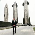 Andrea Iervolino Instagram - A while ago I founded Space 11 ( @space11.corp ) with the dream of building the first entertainment studio in space and a new sport arena at zero g. I spent some time at Starbase, SpaceX. I want to give my deep congratulations to Elon Musk and all the SpaceX team for what they are doing.