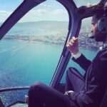 Andrea Iervolino Instagram - Just to feel free... #lifeexperience #sea #landscape #ilovemyjob #thebeautyoflife #helicopter #goodvibes @andreaiervolinoproducer @cannes_filmfestival Côte d'Azur
