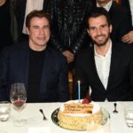 Andrea Iervolino Instagram - Celebrating my birthday with a legend! Thank you so much John for coming and thank you everybody for attending my birthday! #birthday #birthdaydinner #johntravolta #cinema #dinner #andreaiervolino #thanks Rome Cavalieri, A Waldorf Astoria Hotel