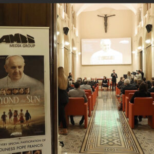 Andrea Iervolino Instagram - I'm honored for having the opportunity to produce this amazing project BEYOND THE SUN produced by AMBI Media Group @ambigroup of Andrea Iervolino @andreaiervolinoproducer and Monika Bacardi @ladymonikabacardi , with the very special cameo appearance of Pope Francis. The film is directed by Graciela Rodriguez, co directed by Charlie Mainardi and co produced by Gabriel Laybu.
I'd like to thank you Vatican City for hosting the screening of the movie and thanks to all my friends that attended this special and unique event. Thanks to Raven and Parodox for being part of this project. See you at Rome film festival - Alice nella città section for the world premiere! @alicenellacitta 
The profit of this movie will be donated to charity for kids . Please spread the word and support it!