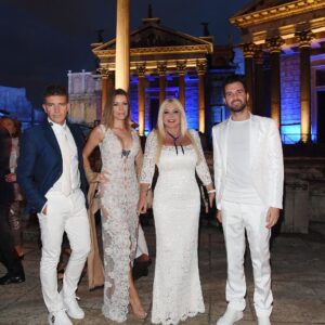 Andrea Iervolino Instagram - Amazing night at the Ancient Rome set of Cinecittà for the big charity event Celebrity Fight Night @celebfightnight sponsored by AMBI Media Group @ambigroup for supporting Andrea Bocelli Foundation @andreabocellifoundation and Muhammed Ali Parkinson Center. In that occasion we were glad to introduce our upcoming film THE MUSIC OF SILENCE based on the real story of the great Italian tenor. The film is directed by Michael Radford, starring Antonio Banderas @antoniobanderasoficial , Toby Sebastian, Jordi Mollà, Luisa Ranieri and Ennio Fantastichini.