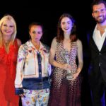 Andrea Iervolino Instagram - Ischia Global Film Fest : Lily Collins @lilyjcollins awarded as "Best Rising Star" for her amazing role in our film "TO THE BONE" Produced by Andrea Iervolino @andreaiervolinoproducer and Lady Monika Bacardi @ladymonikabacardi of AMBI Media Group @ambigroup and Sparkhouse. Lily is not only a great actress but also a very nice woman! #lilycollins #ischia #ambimediagroup #ambigala #award #risingstar #tothebone Ischia Global Festival