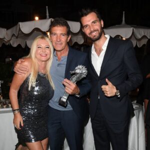 Andrea Iervolino Instagram - Ischia Global Film Fest @ischiaglobalfest 2017:
Antonio Banderas @antoniobanderasoficial awarded as "Best actor of the year" for his great role in the film "BLACK BUTTERFLY" produced by Andrea Iervolino @andreaiervolinoproducer and Monika Bacardi @ladymonikabacardi of Ambi Media Group @ambigroup and Paradox studio.
Antonio really deserved it for his talent as an actor and he's also a great man! #antoniobanderas #ischia #blackbutterfly #bestactor #ambigroup