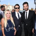 Andrea Iervolino Instagram - 73^ Venice Film Festival @biennale_cinema together my business partner Monika Bacardi @ladymonikabacardi and James Franco @jamesfrancotv #venice #award #indubiousbattle #jamesfranco SINA Centurion Palace - Antinoo's Restaurant