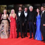 Andrea Iervolino Instagram - On the red carpet of our movie THE BLEEDER at 73^ Venice Film Festival with my business partner Monika Bacardi @ladymonikabacardi the actors Naomi Watts @naomiwatts and Liev Schreiber @lievschreiber and the producers Avi Lerner, Christa Campbell and Carl Hampe. #thebleeder #venicefilmfestival #redcarpet Venice, Italy