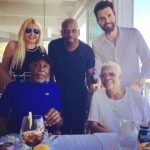 Andrea Iervolino Instagram - Great time spent with my business partner Monika Bacardi, @ladymonikabacardi , Dave Wooley, the legend Dionne Warwick and the actor Danny Glover during the Ischia Global Fest @ischiaglobalfest Ischia Global Festival