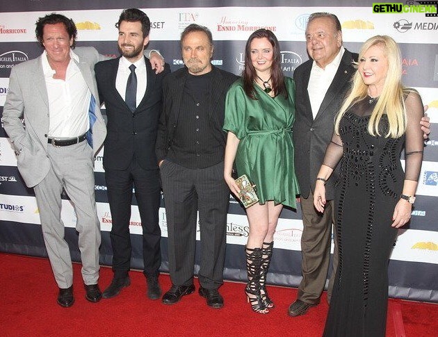 Andrea Iervolino Instagram - Opening Ceremony of Los Angeles Italia in which I'm the President this year. With my business partner Monika Bacardi @ladymonikabacardi , the great actors Michael Madsen, Franco Nero and Paul Sorvino @thesorvinoactingstudio with his wife Deedee @deedeegop