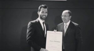 Andrea Iervolino Instagram - Thank you to the President of the Italian Republic Sergio Mattarella and the Italian Canadian Consul for awarding me as “Cavaliere della Repubblica” . I am happy to share it with all of the young people who are working very hard to achieve their own dreams in life, like me!
Everything is possibile if you: 
1. think positive ;
2. work hard ;
3. be generous as much as you can ;
4. love others as you love yourself