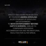 Andrea Iervolino Instagram - I am very proud to announce my new venture @space11_project_ I know that many people will think that it is “impossible” to make it happen...I WILL MAKE IT HAPPEN !!! Los Angeles, California