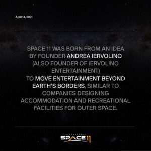 Andrea Iervolino Instagram - I am very proud to announce my new venture @space11_project_ 
I know that many people will think that it is “impossible” to make it happen...I WILL MAKE IT HAPPEN !!!