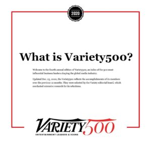Andrea Iervolino Instagram - Thank you very much to @variety